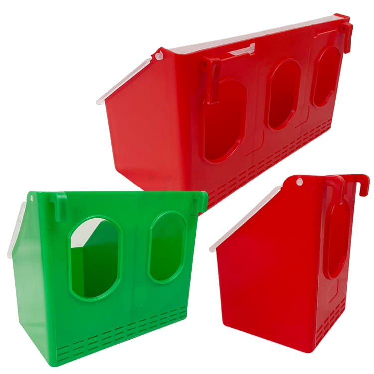  Caja de comedero para palomas de 1/2/3 agujeros