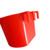 Alimentador de aves de corral de plástico colgante, cubo, comedero para pollos, comedero para palomas 