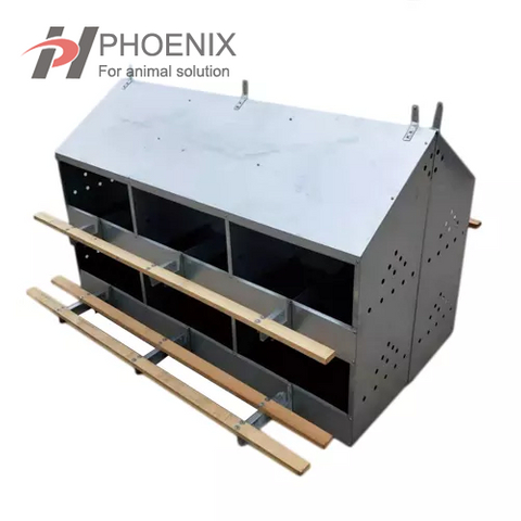 Casa nido gallina ponedora 12 agujeros granja avícola gallinero caja nido llamada gallina ponedora nido Ph-273