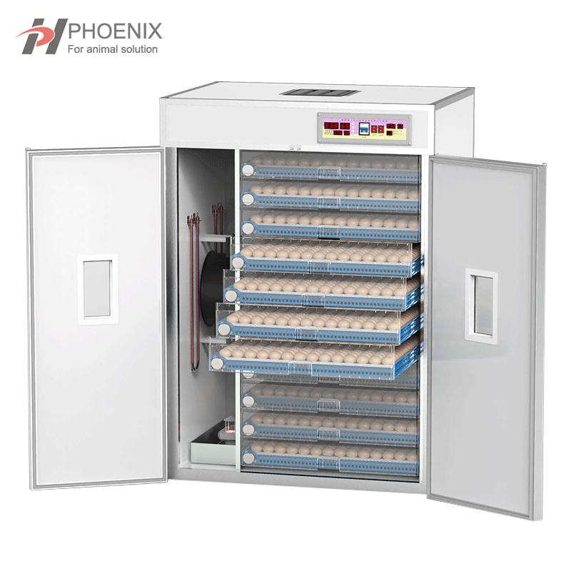 Incubadora digital de granja de 2000 huevos, incubadora automática de huevos de gallina