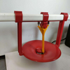 Bebedero automático de tetina para pavo con vaso de goteo, tubo cuadrado de 28mm para sistema de bebida de agua para pavos y aves de corral 