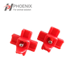 Bebedero de tetina Horizontal, bebedero automático para pollos con montaje lateral Horizontal, bebederos para aves de corral PH-19