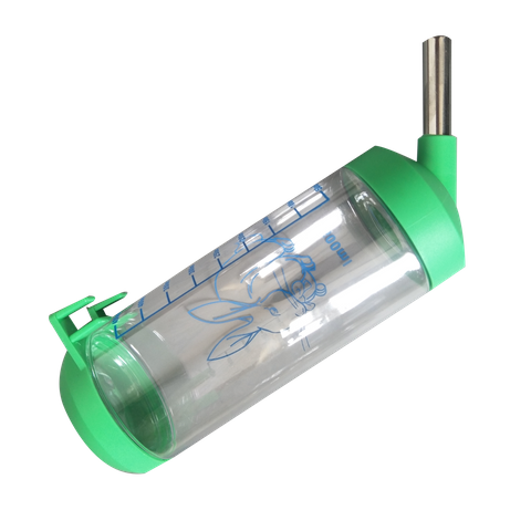 Bebedero automático de agua con tetina para conejo, botella de plástico de 500ML, tipo colgante para hámster, conejo, ratones, Chinchilla, PH-126 