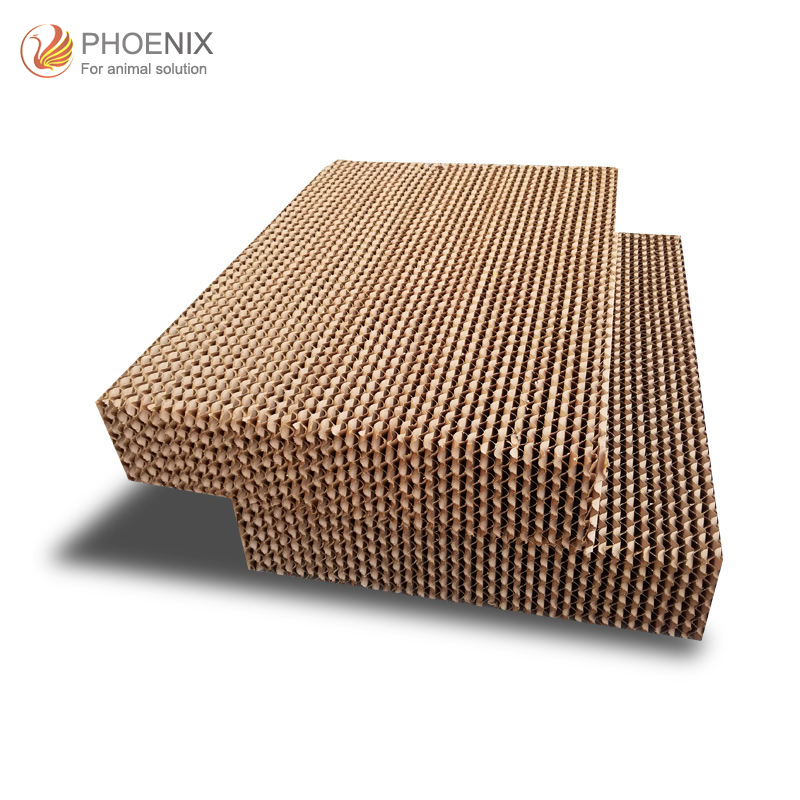 Almohadilla de enfriamiento por evaporación húmeda de pared para invernadero Sistema de enfriamiento de taller de granja avícola Almohadilla de enfriamiento por evaporación de pared húmeda para invernadero