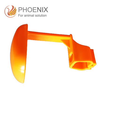 Bebedero de tetina con vaso de goteo Bebedero de tetina de agua para aves de corral con vasos de goteo colgantes, PH-32