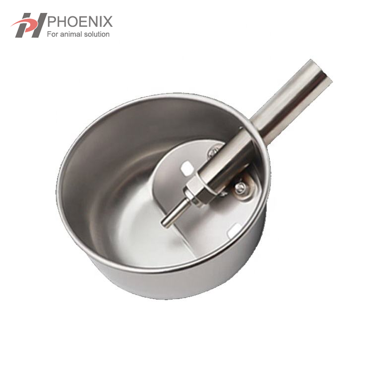 Cuenco de agua potable para cerdos de acero inoxidable automático de alta calidad PH-184