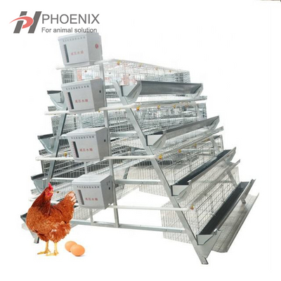 Jaula para pollos Manual tipo A, gallinero para equipos de cría de animales y aves de corral, jaulas para pollos de capa o pollos de engorde