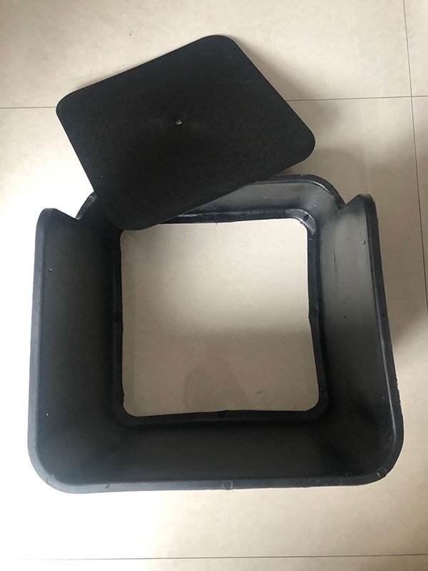 Nido de huevos de pato con fondo desmontable, nido de pato de plástico negro para aves de corral, caja nido para poner huevos de pato, Ph-167
