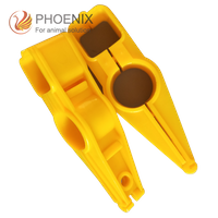 Abrazadera de tubería de agua para pollos, gallinero, gallinero, línea de agua potable, Clips para manguera, soporte de sujeción, PH-80