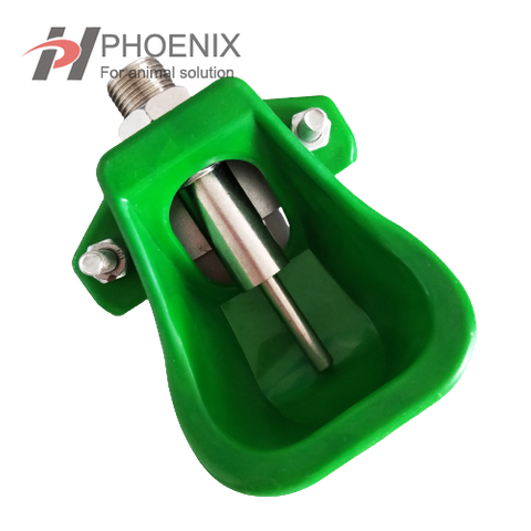 Cuenco plástico automático del bebedero de la entrerrosca del cuenco del agua potable de los lechones/el cuenco Ph-59 del bebedor de la tetina del cerdo