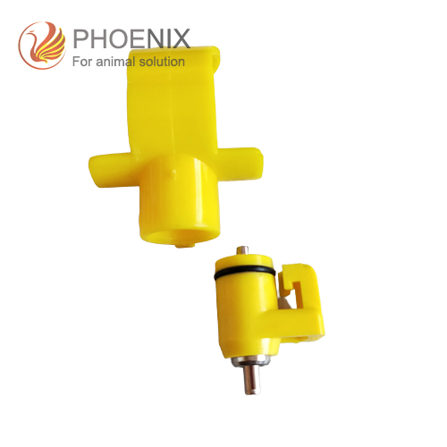 Bebederos de tetina con soporte Bebederos de tetina de material ABS automáticos PH-23