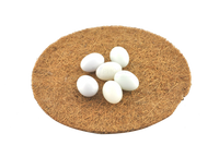  Material de fibra natural, almohadilla para cama de pájaros, estera para nido de paloma