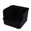Nido de huevos de pato con fondo desmontable, nido de pato de plástico negro para aves de corral, caja nido para poner huevos de pato, Ph-167