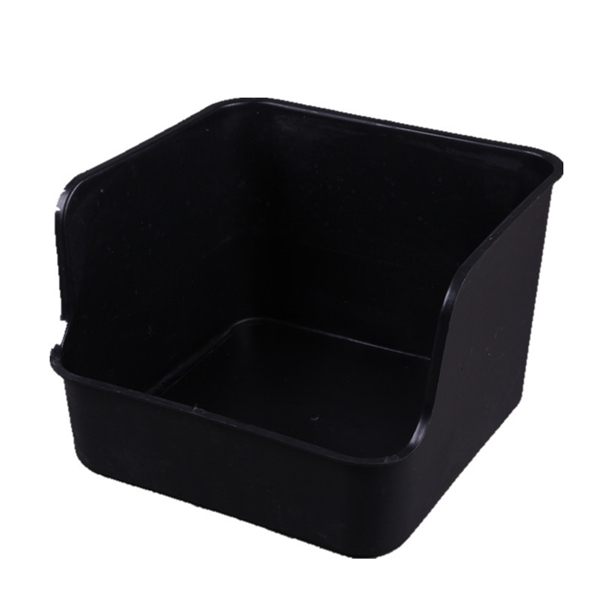 Nido de huevos de pato con fondo desmontable, nido de pato de plástico negro para aves de corral, caja nido para poner huevos de pato, Ph-167