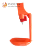 Bebedero de tetina de plástico para pollo con vaso de goteo, bebedero de tetina con vaso colgante PH-29