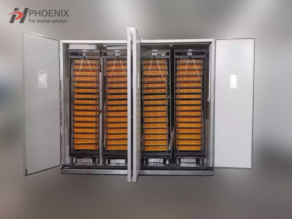 Incubadora automática de huevos 10000 de alta calidad Hatch 8000 Incubadora de huevos de gallina y máquina de incubación Serie de incubadoras industriales (huevos 8448-22528)