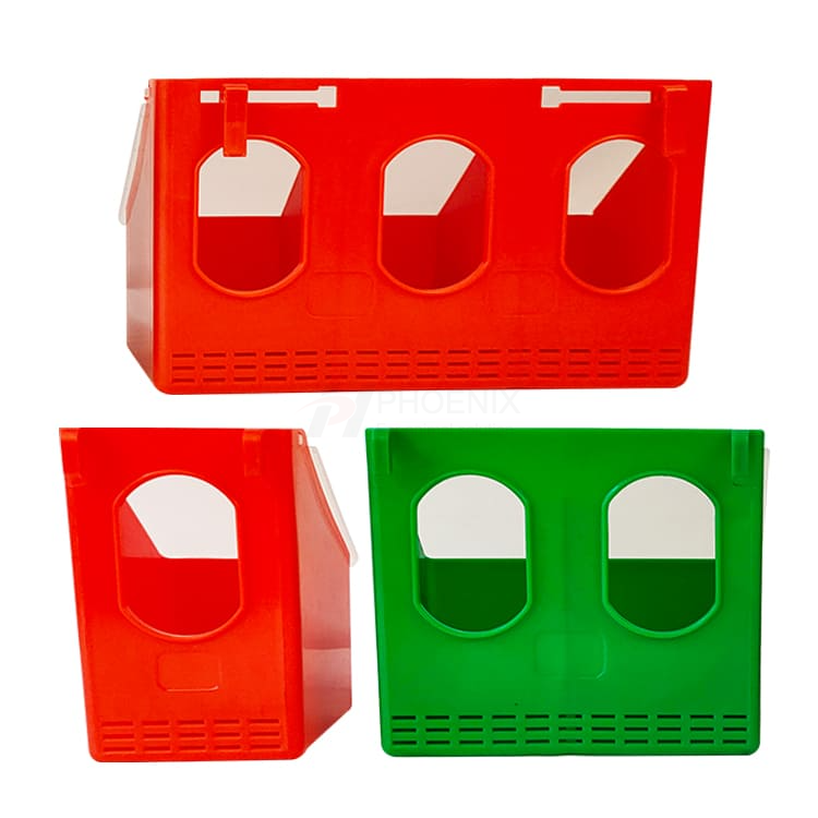  Caja de comedero para palomas de 1/2/3 agujeros