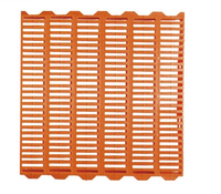 Sistema de pisos de plástico para aves de corral con tablero de fugas de estiércol de cerdo Ph-115