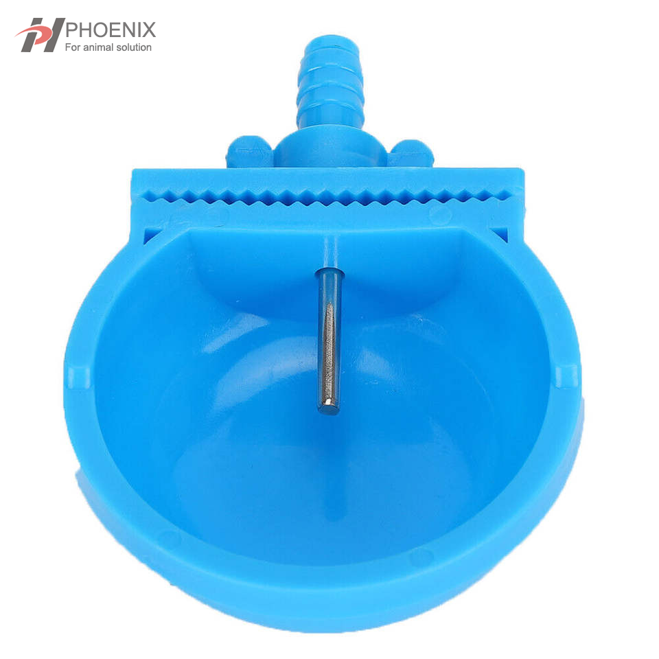Jaulas colgantes, bebedero automático de plástico para conejos, bebedero con tetina para conejos, PH-129 
