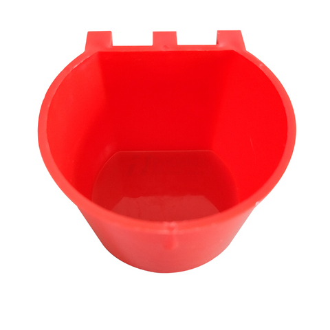 Alimentador de aves de corral de plástico colgante, cubo, comedero para pollos, comedero para palomas 