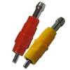 Bebederos de pezón para aves de corral, color amarillo y rojo, bebedero para pollos, equipo de granja avícola PH-06