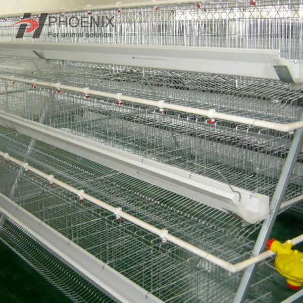 Jaula para pollos Manual tipo A, gallinero para equipos de cría de animales y aves de corral, jaulas para pollos de capa o pollos de engorde