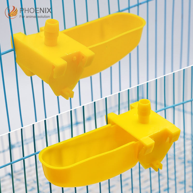 Bebedero automático de plástico para pollo, bebedero con tetina para aves de corral, codorniz, bebedero alimentador Ph-52