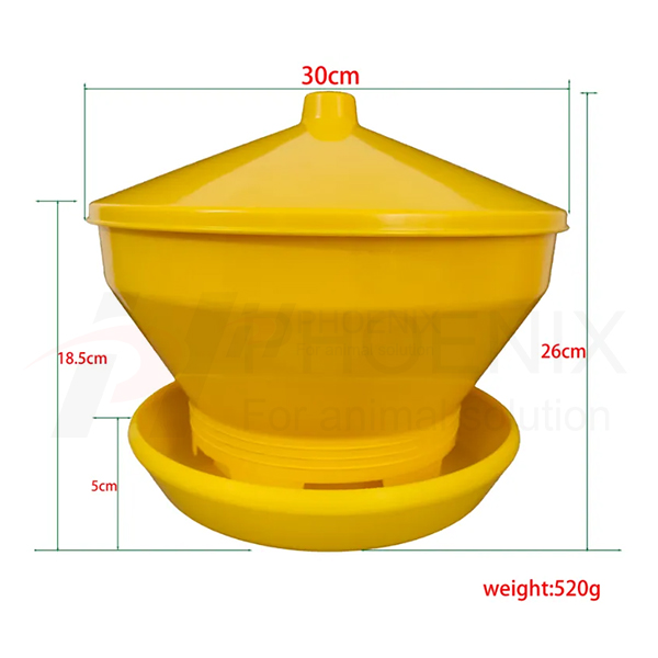Alimentador Turbo Manual automático para aves de corral, para pollo, pato y pollito