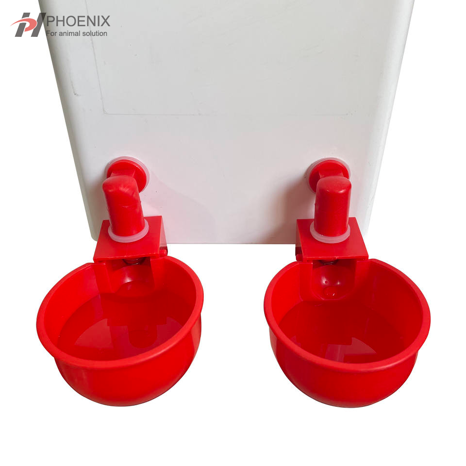 Bebedero automático, taza de agua para pollos, Kit de agua, bebedero para pollos, sin picotazo, para aves de corral, codorniz, pato, mascota pequeña, Ph-165