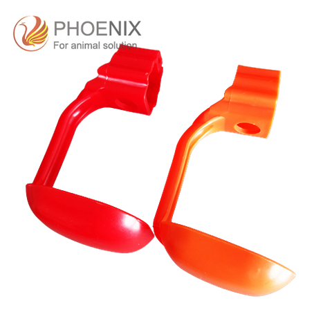 Bebedero de tetina con vaso de goteo Bebedero de tetina de agua para aves de corral con vasos de goteo colgantes, PH-33