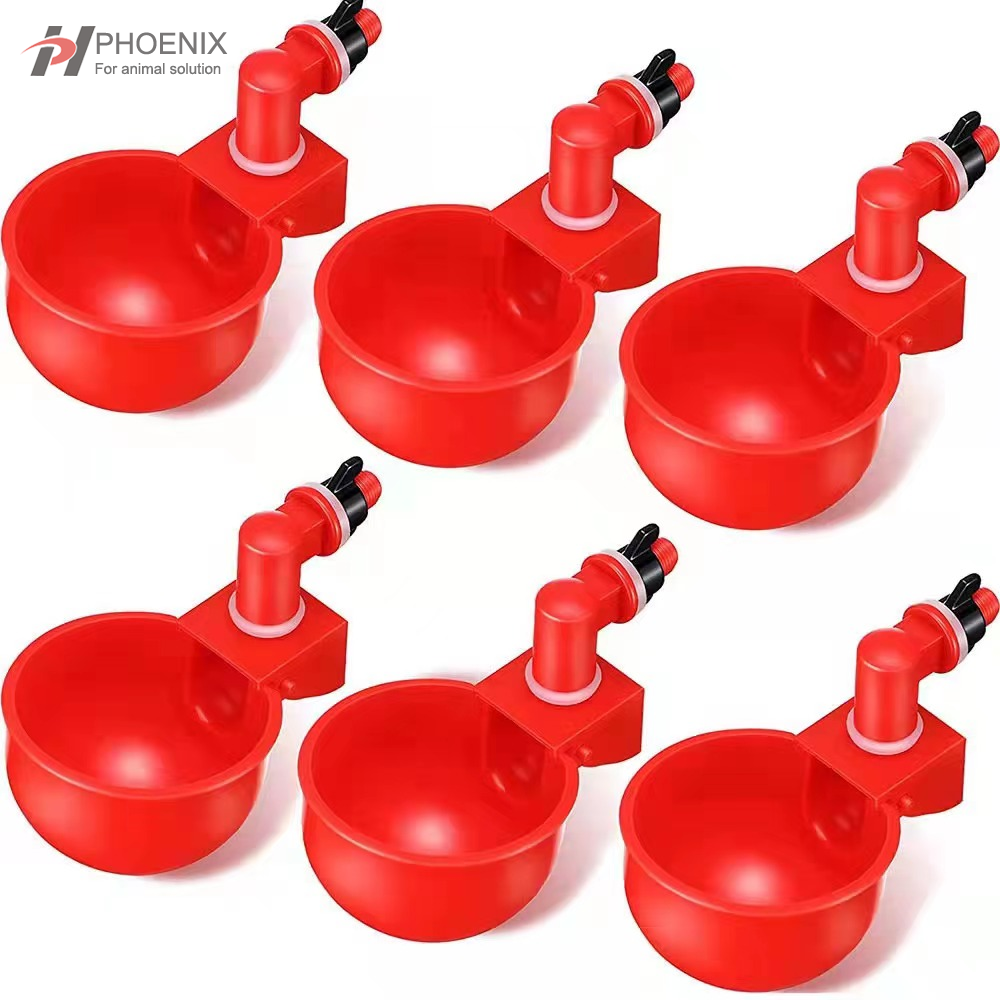 Bebedero automático, taza de agua para pollos, Kit de agua, bebedero para pollos, sin picotazo, para aves de corral, codorniz, pato, mascota pequeña, Ph-165