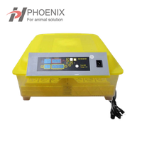 Incubadora Digital automática con giro de huevos, Control de temperatura para pollos, aves de corral, patos, gansos, 48 ​​orificios 