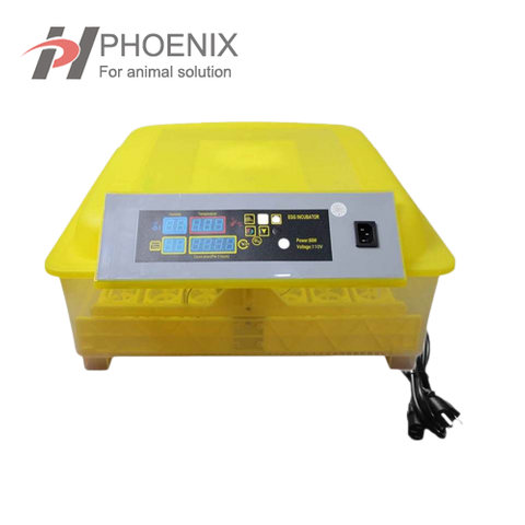 Incubadora Digital automática con giro de huevos, Control de temperatura para pollos, aves de corral, patos, gansos, 48 ​​orificios 