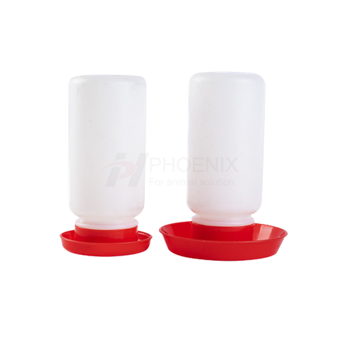 1LCubo de bebedero de agua para pollos PP para aves de corral Ph-234