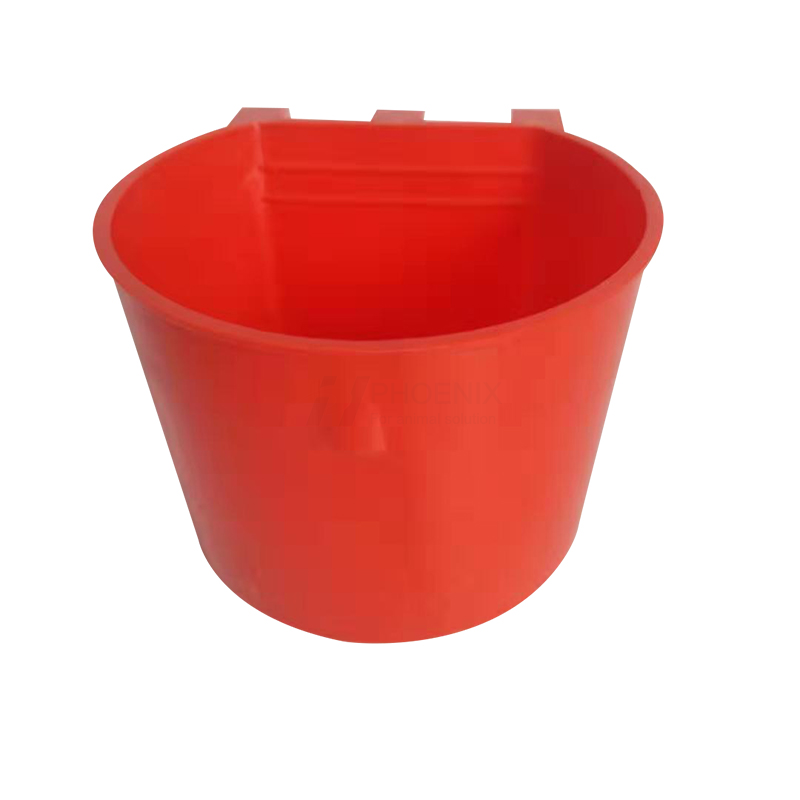 Alimentador de aves de corral de plástico colgante, cubo, comedero para pollos, comedero para palomas 