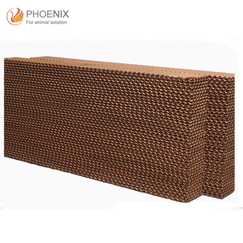 Almohadilla de enfriamiento por evaporación húmeda de pared para invernadero Sistema de enfriamiento de taller de granja avícola Almohadilla de enfriamiento por evaporación de pared húmeda para invernadero