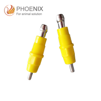 Bebedero automático de cono de tornillo, bebederos automáticos integrados para animales de aves de corral PH-07