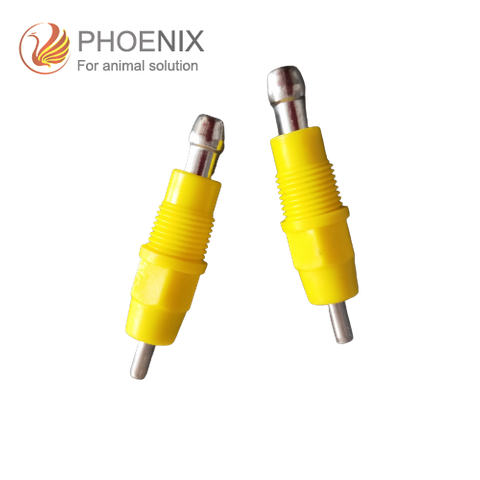 Bebedero automático de cono de tornillo, bebederos automáticos integrados para animales de aves de corral PH-07