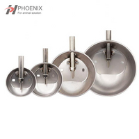 Cuenco de agua potable para cerdos de acero inoxidable automático de alta calidad PH-184