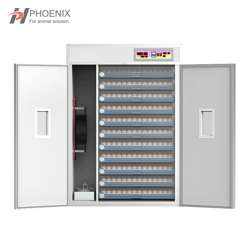 Incubadora digital de granja de 2000 huevos, incubadora automática de huevos de gallina