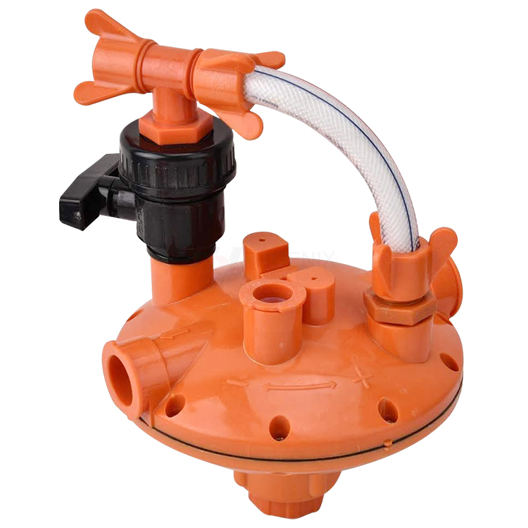 Regulador de presión para línea de agua automática