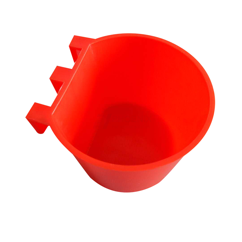 Alimentador de aves de corral de plástico colgante, cubo, comedero para pollos, comedero para palomas 